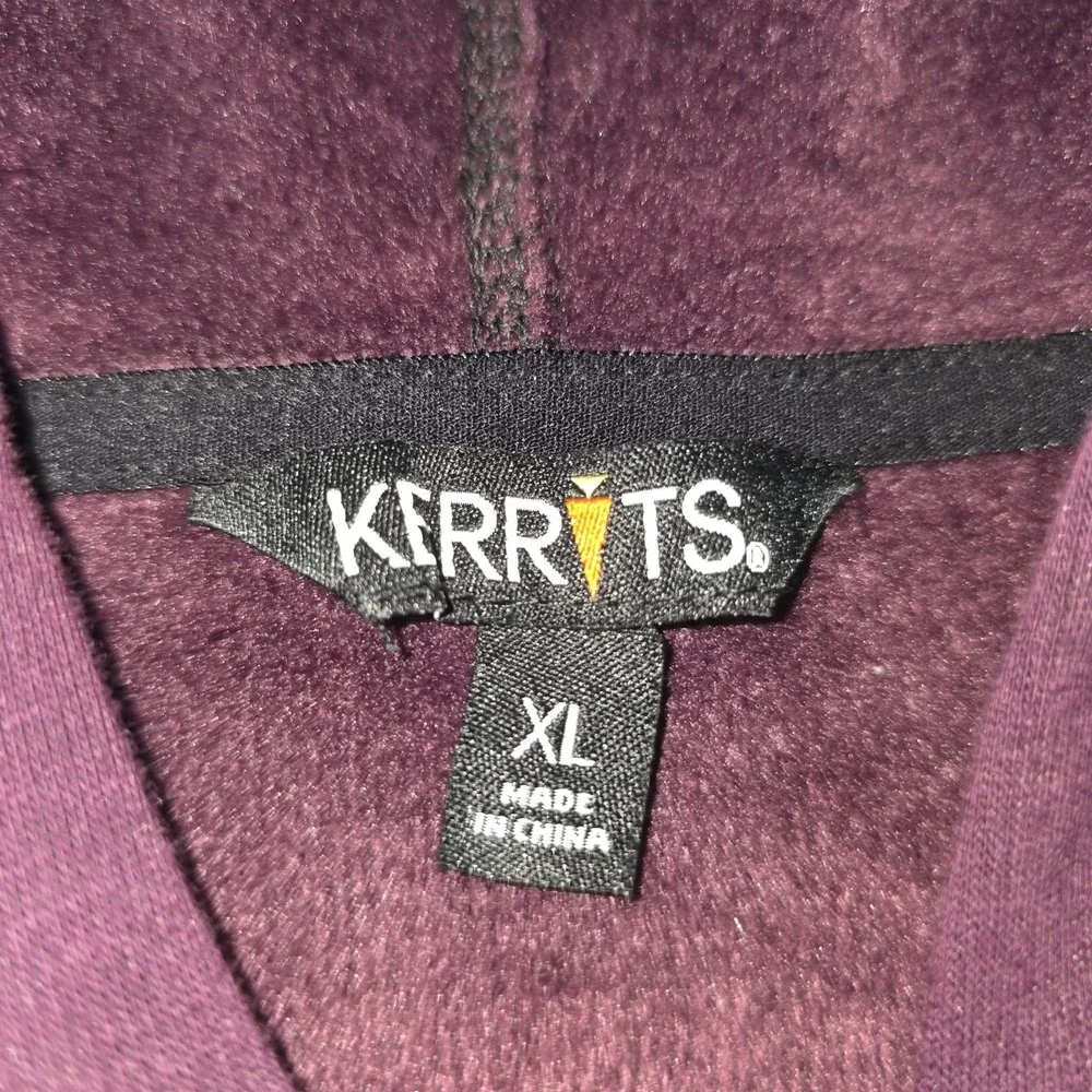 Kerrits‎ Kids Horse Sense Fleece Hoodie Size XL Blackberry Raisin Color
